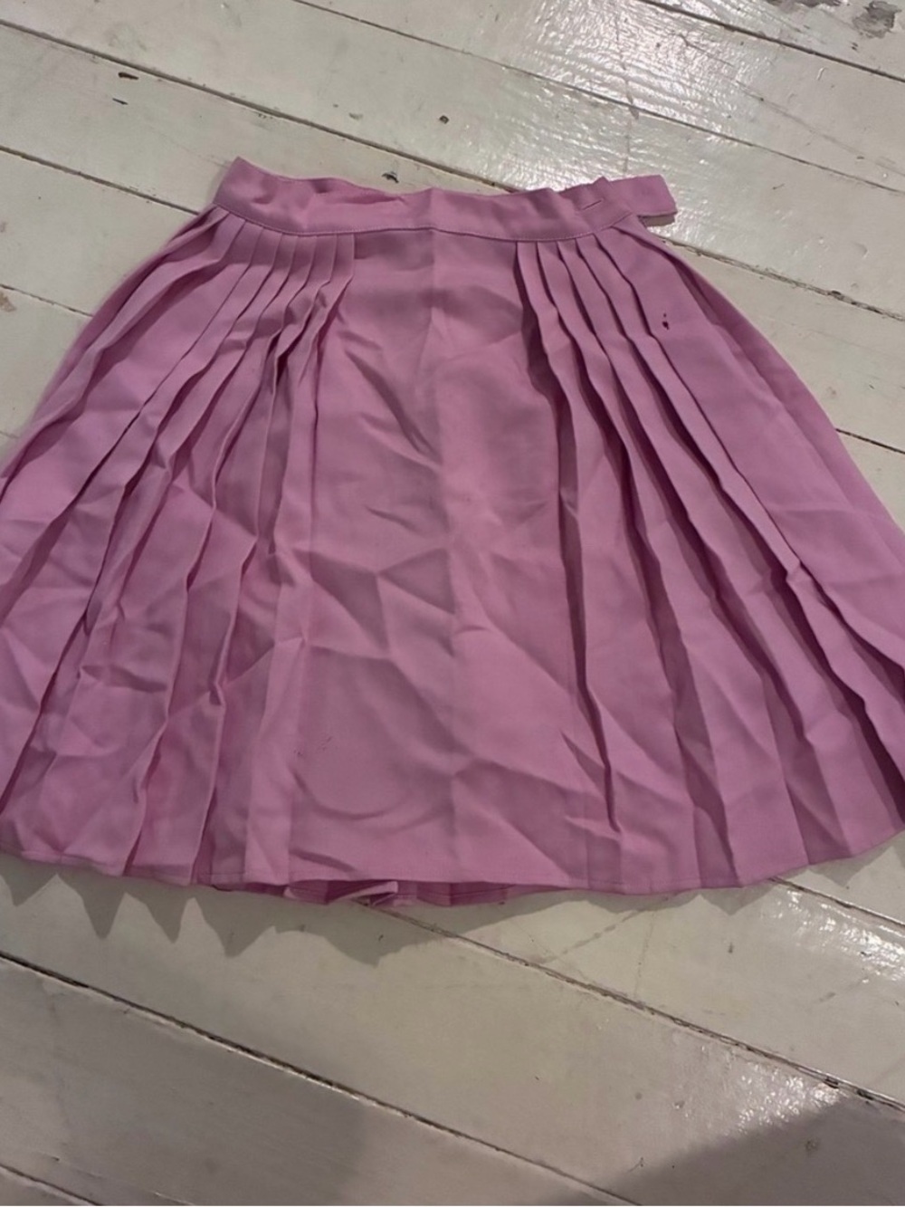 VERSUS Pleated Mini Skirt